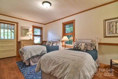 Charming Historic Cabin w/ Year-Round Mountain Views looking on Black Mountain Golf Course in North Carolina - for sale on GolfHomes.com, golf home, golf lot