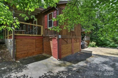 Charming Historic Cabin w/ Year-Round Mountain Views looking on Black Mountain Golf Course in North Carolina - for sale on GolfHomes.com, golf home, golf lot