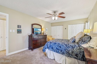 This beautifully updated 2-bedroom, 2-bath townhome is located on Bellaire Golf Club in Arizona - for sale on GolfHomes.com, golf home, golf lot