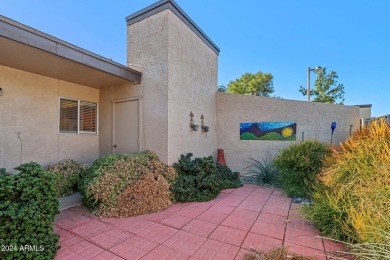 This beautifully updated 2-bedroom, 2-bath townhome is located on Bellaire Golf Club in Arizona - for sale on GolfHomes.com, golf home, golf lot