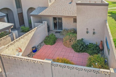 This beautifully updated 2-bedroom, 2-bath townhome is located on Bellaire Golf Club in Arizona - for sale on GolfHomes.com, golf home, golf lot