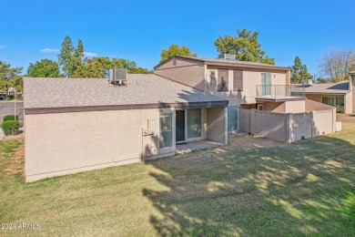 This beautifully updated 2-bedroom, 2-bath townhome is located on Bellaire Golf Club in Arizona - for sale on GolfHomes.com, golf home, golf lot