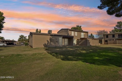 This beautifully updated 2-bedroom, 2-bath townhome is located on Bellaire Golf Club in Arizona - for sale on GolfHomes.com, golf home, golf lot