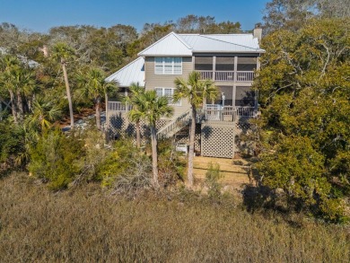 Exceptional Custom Home in Edisto Beach, 4BR/3BA, lagoon and on The Plantation Course At Edisto in South Carolina - for sale on GolfHomes.com, golf home, golf lot