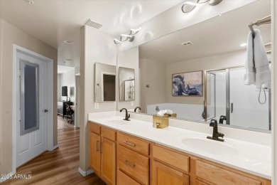 This beautifully updated first-floor condo blends timeless on Talon at Grayhawk Golf Course in Arizona - for sale on GolfHomes.com, golf home, golf lot