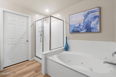 This beautifully updated first-floor condo blends timeless on Talon at Grayhawk Golf Course in Arizona - for sale on GolfHomes.com, golf home, golf lot