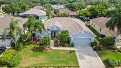 This Traditional and Beautiful Bruce Williams Pool home boasts on Links At Greenfield Plantation in Florida - for sale on GolfHomes.com, golf home, golf lot