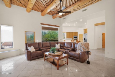 Discover this meticulously maintained custom home nestled within on Las Sendas Golf Club in Arizona - for sale on GolfHomes.com, golf home, golf lot