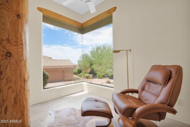 Discover this meticulously maintained custom home nestled within on Las Sendas Golf Club in Arizona - for sale on GolfHomes.com, golf home, golf lot