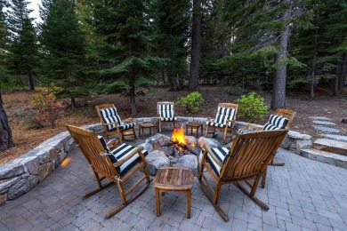 There's a patio that rings this Lahontan Golf Club home in much on Lahontan Golf Club - Lahontan in California - for sale on GolfHomes.com, golf home, golf lot