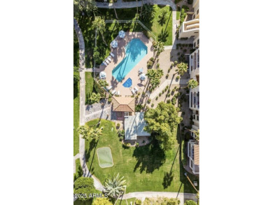 Location! Location! Balcony views of the pool and center on Westbrook Village Golf Club in Arizona - for sale on GolfHomes.com, golf home, golf lot