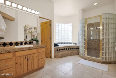 Discover this meticulously maintained custom home nestled within on Las Sendas Golf Club in Arizona - for sale on GolfHomes.com, golf home, golf lot
