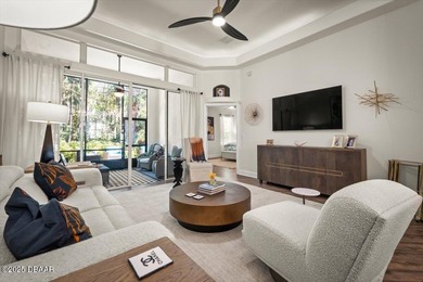 This beautifully updated and professionally styled single-family on LPGA International Golf Course in Florida - for sale on GolfHomes.com, golf home, golf lot