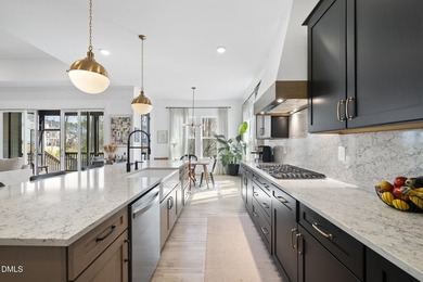 Tucked away on a quiet cul-de-sac in the prestigious Hasentree on Hasentree Club in North Carolina - for sale on GolfHomes.com, golf home, golf lot