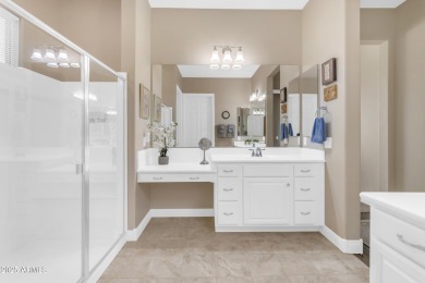This beautifully maintained ENDEAVOR home on a CORNER LOT on Poston Butte Golf Club in Arizona - for sale on GolfHomes.com, golf home, golf lot