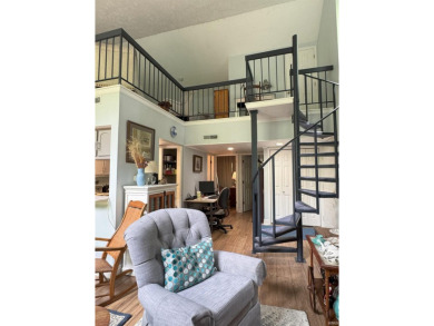 Your personal tree house! Seasonal view of a Lake Monroe inlet on The Eagle Pointe Golf Resort in Indiana - for sale on GolfHomes.com, golf home, golf lot