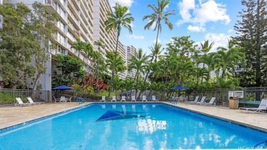 Experience the serenity of island living in Unit 608 at Makaha on Makaha Valley Country Club in Hawaii - for sale on GolfHomes.com, golf home, golf lot