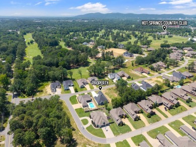 Discover this stunning, newly constructed, 4-bedroom, 3 on Hot Springs Golf and Country Club in Arkansas - for sale on GolfHomes.com, golf home, golf lot