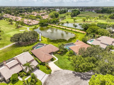 Discover sweeping golf course and lake views at this serene on Old Marsh Golf Club in Florida - for sale on GolfHomes.com, golf home, golf lot