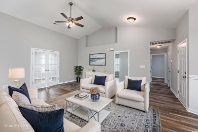 This beautifully updated single-level brick-front home is on Heron Point Golf Club in South Carolina - for sale on GolfHomes.com, golf home, golf lot
