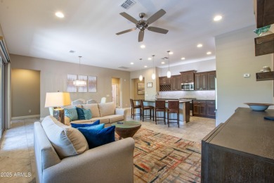 Discover low-maintenance luxury in this beautifully updated on Tuscany Falls At Pebble Creek in Arizona - for sale on GolfHomes.com, golf home, golf lot