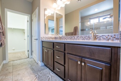 Discover low-maintenance luxury in this beautifully updated on Tuscany Falls At Pebble Creek in Arizona - for sale on GolfHomes.com, golf home, golf lot