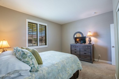 Discover low-maintenance luxury in this beautifully updated on Tuscany Falls At Pebble Creek in Arizona - for sale on GolfHomes.com, golf home, golf lot