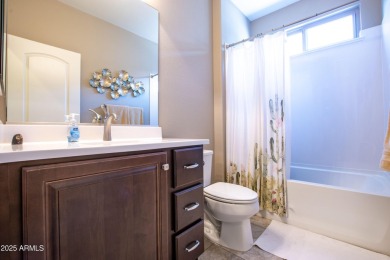 Discover low-maintenance luxury in this beautifully updated on Tuscany Falls At Pebble Creek in Arizona - for sale on GolfHomes.com, golf home, golf lot