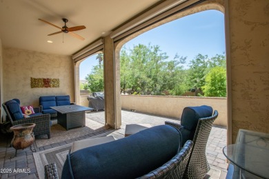 Discover low-maintenance luxury in this beautifully updated on Tuscany Falls At Pebble Creek in Arizona - for sale on GolfHomes.com, golf home, golf lot