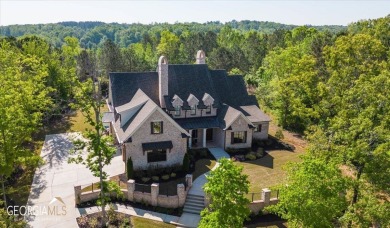 THE BEST OF RIVER FOREST. Amazing custom home with curb appeal on The Club River Forest in Georgia - for sale on GolfHomes.com, golf home, golf lot