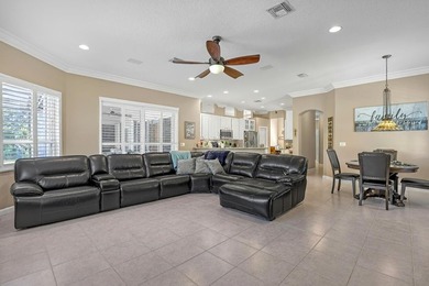 Discover this spacious 4-bedroom, 3-bath pool home in the on PGA National Estates Golf Course in Florida - for sale on GolfHomes.com, golf home, golf lot