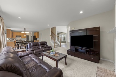 Nestled on one of the most coveted lots in Sterling Oaks, this on Streamwood Oaks Golf Club in Illinois - for sale on GolfHomes.com, golf home, golf lot