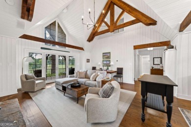 Dubbed *The Cottage on the Course,* this turnkey bungalow is on The Golf Club at Cuscowilla in Georgia - for sale on GolfHomes.com, golf home, golf lot