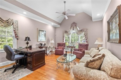 FIRST TIME ON THE MARKET! This exquisite 4-side blush brick on Royal Lakes Golf and Country Club in Georgia - for sale on GolfHomes.com, golf home, golf lot