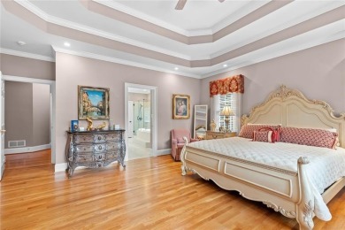 FIRST TIME ON THE MARKET! This exquisite 4-side blush brick on Royal Lakes Golf and Country Club in Georgia - for sale on GolfHomes.com, golf home, golf lot