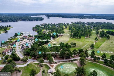 Dubbed *The Cottage on the Course,* this turnkey bungalow is on The Golf Club at Cuscowilla in Georgia - for sale on GolfHomes.com, golf home, golf lot