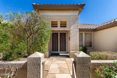 What a view! This spacious Mesquite model, overlooking the 18th on Desert Springs Golf Course in Arizona - for sale on GolfHomes.com, golf home, golf lot