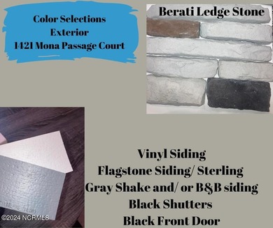 Check out this new construction home on a desired cul-de-sac on Harbour Point Golf Club in North Carolina - for sale on GolfHomes.com, golf home, golf lot