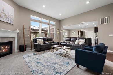 Beautiful newer construction colonial in the highly sought after on Tanglewood Golf Club in Michigan - for sale on GolfHomes.com, golf home, golf lot