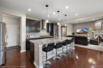 Beautiful newer construction colonial in the highly sought after on Tanglewood Golf Club in Michigan - for sale on GolfHomes.com, golf home, golf lot