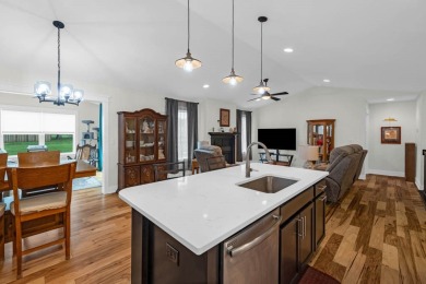 Step into this beautiful ranch-style home nestled on a spacious on Woodward Golf and Recreation in Iowa - for sale on GolfHomes.com, golf home, golf lot