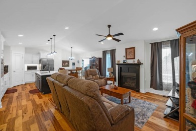 Step into this beautiful ranch-style home nestled on a spacious on Woodward Golf and Recreation in Iowa - for sale on GolfHomes.com, golf home, golf lot