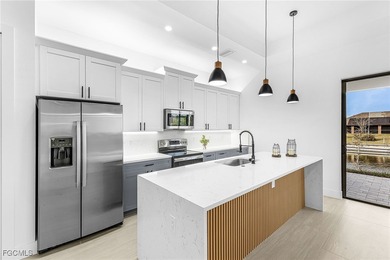 WOW! BRAND NEW WATERFRONT HOME with 3 bedrooms PLUS a DEN, 2 on Burnt Store Golf Club in Florida - for sale on GolfHomes.com, golf home, golf lot