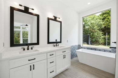 Stunning modern retreat atop a heavily treed .47-acre lot on Keeton Park Golf Course in Texas - for sale on GolfHomes.com, golf home, golf lot