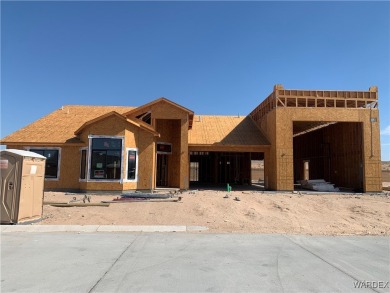 When completed this new custom home will be the *Flamingo* Model on Desert Lakes Golf Course in Arizona - for sale on GolfHomes.com, golf home, golf lot