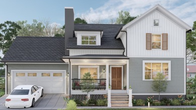 This gorgeous new home is rising inside the highly sought-after on Carolina Trace Country Club in North Carolina - for sale on GolfHomes.com, golf home, golf lot