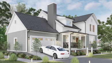 This gorgeous new home is rising inside the highly sought-after on Carolina Trace Country Club in North Carolina - for sale on GolfHomes.com, golf home, golf lot