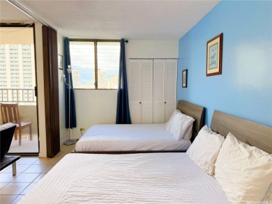 Modern island living awaits in this upgraded 1-bedroom, 1-bath on Ala Wai Golf Course in Hawaii - for sale on GolfHomes.com, golf home, golf lot