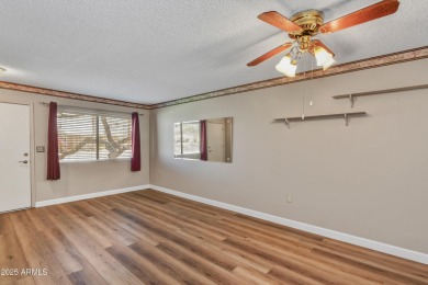 Desirable 3-bedroom, 2-bath corner-end condo with 1-car garage on  in Arizona - for sale on GolfHomes.com, golf home, golf lot