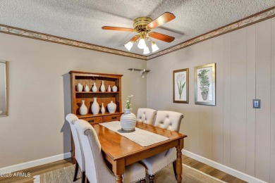 Desirable 3-bedroom, 2-bath corner-end condo with 1-car garage on  in Arizona - for sale on GolfHomes.com, golf home, golf lot